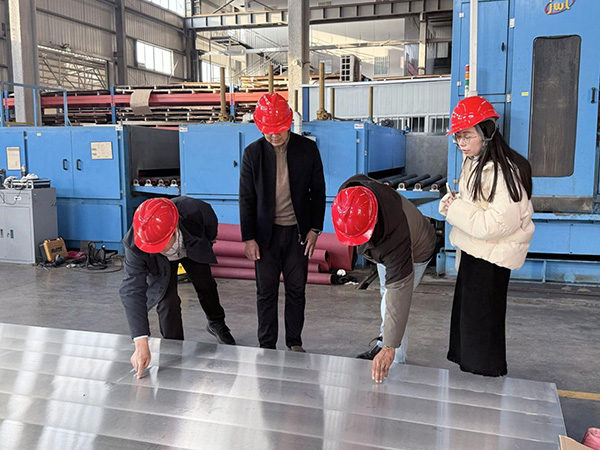 旺坤管業(yè)喜迎科威特戰(zhàn)略客戶蒞臨，共探鋼板與無縫管生產(chǎn)基地